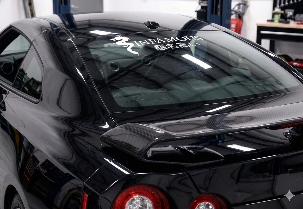 Dragon car decal